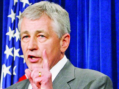Ông Chuck Hagel trở thành Bộ trưởng Quốc phòng Mỹ Ông Chuck Hagel trở thành Bộ trưởng Quốc phòng Mỹ
