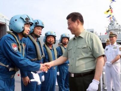 Chủ tịch Trung Quốc yêu cầu quân đội sẵn sàng Chủ tịch Trung Quốc Tập Cận Bình đến thăm quân cảng Tam Á