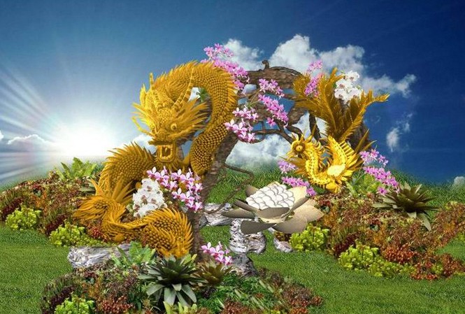 Lễ hội hoa 2012 chiều dân hơn Lễ hội hoa 2012 chiều dân hơn