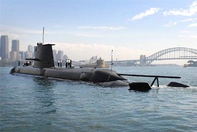 Australia tập trung sửa lỗi trên tàu ngầm lớp Collins Australia tập trung sửa lỗi trên tàu ngầm lớp Collins