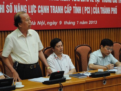 Hà Nội muốn lên bậc năng lực cạnh tranh Hà Nội muốn lên bậc năng lực cạnh tranh