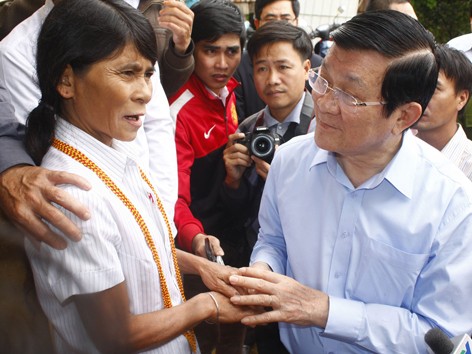 Chủ tịch nước: Cuộc sống của dân, không thể đùa giỡn Chủ tịch nước: Cuộc sống của dân, không thể đùa giỡn