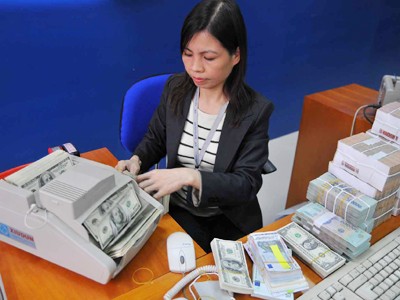 Tăng tỷ giá USD liên ngân hàng Tăng tỷ giá USD liên ngân hàng