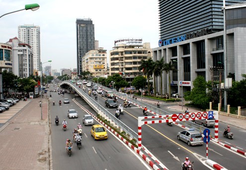 Sáng nay thông xe cầu vượt nhẹ dài nhất Hà Nội Sáng nay thông xe cầu vượt nhẹ dài nhất Hà Nội