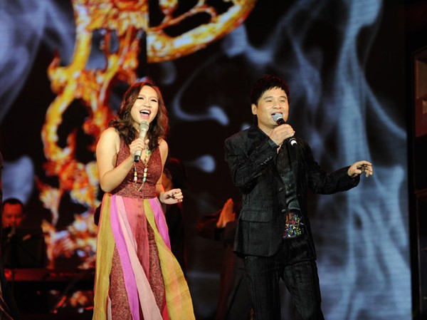 Bài rap yêu thích Tấn Minh và Khánh Linh với “Chiều phủ Tây Hồ” - bài hát được lòng cả khán giả và Hội đồng Tuyển chọn Ảnh: Tô Thanh Tân