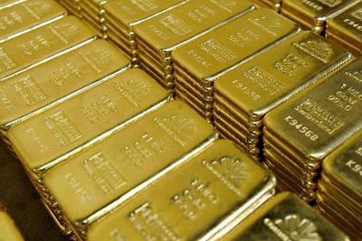 Vàng giảm 90.000 đồng một lượng Sức mua vàng trên thị trường thế giới đã giảm trở lại trong vài tuần gần đây