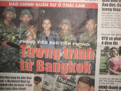 Tiền Phong ở điểm nóng thế giới Tiền Phong ở điểm nóng thế giới