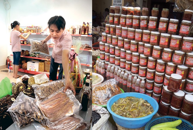 Đặc sản Tết: Vàng thau lẫn lộn Đặc sản Tết: Vàng thau lẫn lộn