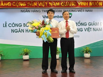 Ông Nghiêm Xuân Thành nhậm chức TGĐ Vietcombank Ông Nghiêm Xuân Thành nhậm chức TGĐ Vietcombank
