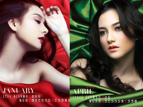 Elite tung ảnh lịch với dàn mẫu đẹp lung linh Elite tung ảnh lịch với dàn mẫu đẹp lung linh