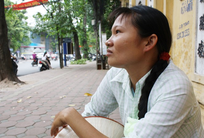 Thi xong, tất cả lại về Chị Bùi Thị Lại