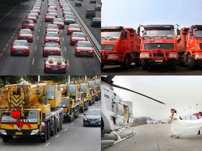 Những xe đón dâu có một không hai Những xe đón dâu có một không hai