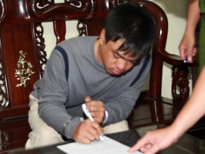 Kẻ giết người sa lưới sau nhiều năm lẩn trốn Hồng Quang Huy khai nhận khi vừa bị bắt