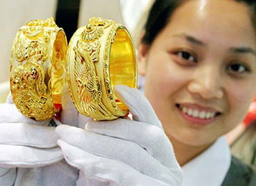 Giá vàng tăng cao nhất lịch sử Giá vàng tăng cao nhất lịch sử