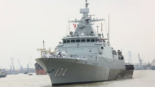 Tàu quân sự Malaysia thăm TP. Hồ Chí Minh Tàu KD Terengganu