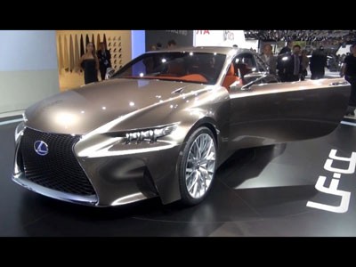 ‘Quái thú’ Lexus LF-CC hiện hình ‘Quái thú’ Lexus LF-CC hiện hình