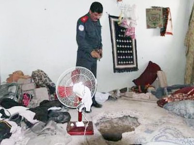 480 tù nhân Afghanistan vượt ngục Đường hầm đào tới phòng giam Ảnh: Reuters