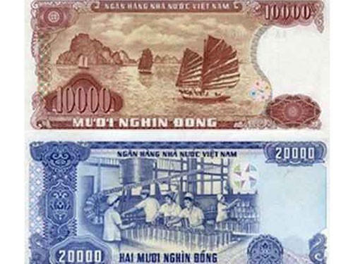 Thu đổi tiền cotton 10.000, 20.000 đồng trước 1-1-2013 Thu đổi tiền cotton 10.000, 20.000 đồng trước 1-1-2013