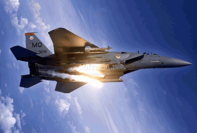 F-15SE của Mỹ 'tấn công' tàu khu trục Hải quân Anh F-15SE của Mỹ 'tấn công' tàu khu trục Hải quân Anh