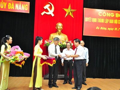 Bổ nhiệm Trưởng ban Nội chính Thành ủy Đà Nẵng Bổ nhiệm Trưởng ban Nội chính Thành ủy Đà Nẵng