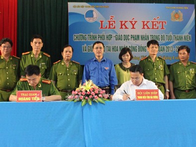 Chung tay cảm hóa phạm nhân tuổi thanh niên Chung tay cảm hóa phạm nhân tuổi thanh niên