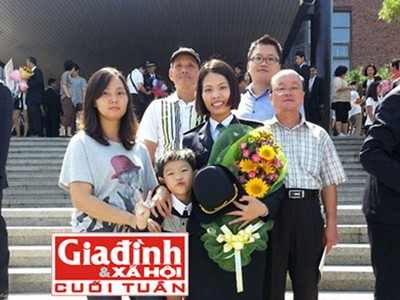 Chuyện về nữ cảnh sát Việt Nam đầu tiên tại Hàn Quốc Chuyện về nữ cảnh sát Việt Nam đầu tiên tại Hàn Quốc