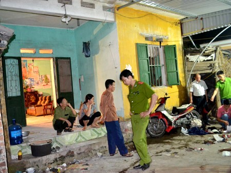 Người yêu cũ đặt mìn chú rể ngày cưới Hiện trường nơi xảy ra vụ nổ xe máy