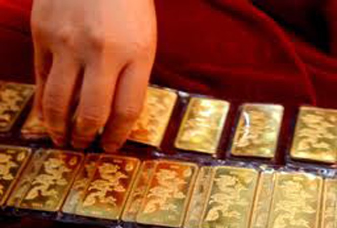 Giá vàng tăng 70.000 đồng một lượng Giá vàng tăng 70.000 đồng một lượng