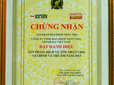 Top 100 sản phẩm, dịch vụ tốt nhất cho gia đình và trẻ em Top 100 sản phẩm, dịch vụ tốt nhất cho gia đình và trẻ em