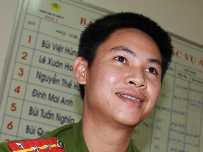 Chiến sĩ trẻ là khắc tinh của tội phạm Chiến sĩ trẻ là khắc tinh của tội phạm