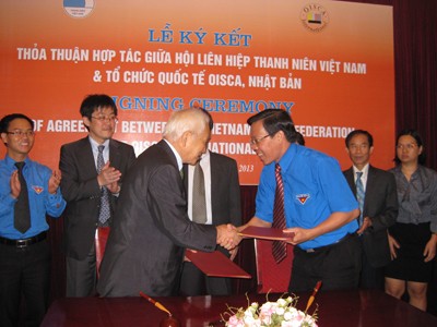 Tăng cường giao lưu, hợp tác với thanh niên Nhật Bản Tăng cường giao lưu, hợp tác với thanh niên Nhật Bản