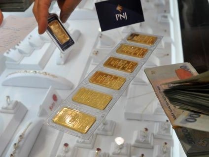 Giá vàng SJC giảm nhẹ phiên đầu tuần Giá vàng SJC giảm nhẹ phiên đầu tuần