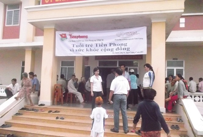 Tiền Phong chung tay vì sức khỏe cộng đồng Tiền Phong chung tay vì sức khỏe cộng đồng