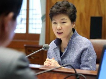 Hàn Quốc họp an ninh cấp cao về vụ tử hình chú Kim Jong Un Tổng thống Hàn Quốc Park Geun Hye ra lệnh tăng cường an ninh biên giới
