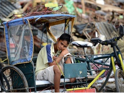 Trẻ em Philippines và nỗi ám ảnh siêu bão Haiyan Trẻ em Philippines và nỗi ám ảnh siêu bão Haiyan