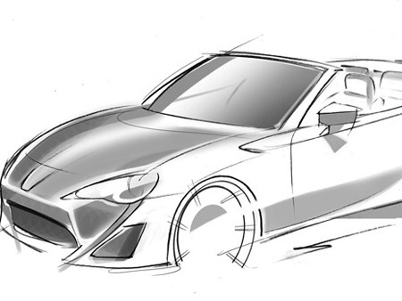 Toyota hé lộ bản mui trần của 86/GT86 Toyota hé lộ bản mui trần của 86/GT86