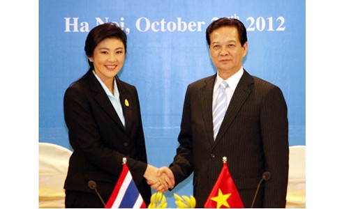 Việt Nam, Thái Lan nhấn mạnh hòa bình Biển Đông Việt Nam, Thái Lan nhấn mạnh hòa bình Biển Đông