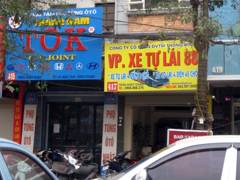 Thuê xe 30/4, cháy hàng 'đội' giá Thuê xe 30/4, cháy hàng 'đội' giá