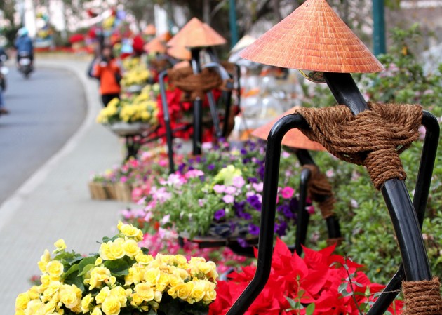 Độc đáo hoa ở Festival hoa Đà Lạt Độc đáo hoa ở Festival hoa Đà Lạt
