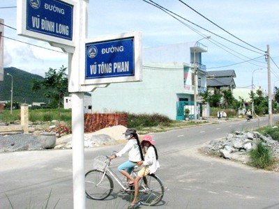 Con đường đầu tiên mang tên Vũ Đình Long Con đường đầu tiên mang tên Vũ Đình Long