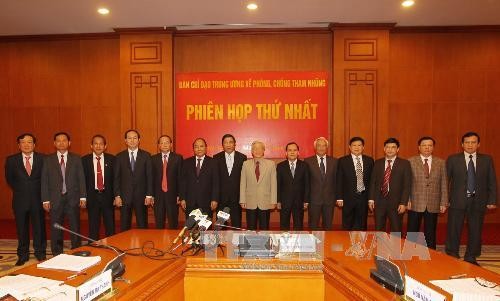 Danh sách Ban Chỉ đạo Trung ương về phòng, chống tham nhũng Danh sách Ban Chỉ đạo Trung ương về phòng, chống tham nhũng