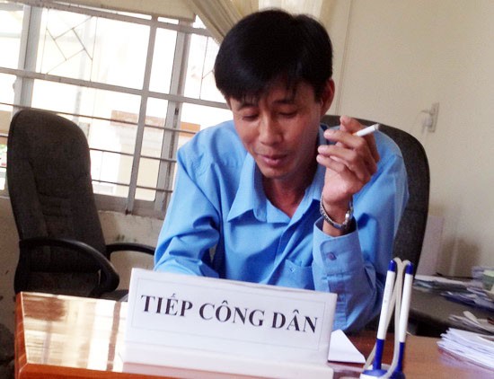Thanh tra văn hóa 'thiếu văn hóa' khi tiếp dân Thanh tra văn hóa 'thiếu văn hóa' khi tiếp dân