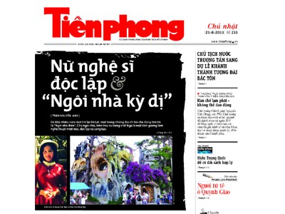 Tìm đọc báo Tiền Phong ra hôm nay 21-8-2011 Tìm đọc báo Tiền Phong ra hôm nay 21-8-2011