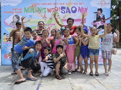 Những ngôi sao nhí xuyên Việt Những ngôi sao nhí của “bà bầu” Thái Thùy Linh Ảnh: Phạm Tuấn