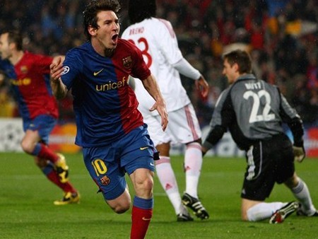 Messi sẵn sàng cho đại chiến với Bayern Munich Messi sẵn sàng cho đại chiến với Bayern Munich