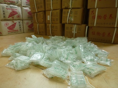 Thu 80.000 lọ thuốc kích thích giá đỗ Thu 80.000 lọ thuốc kích thích giá đỗ