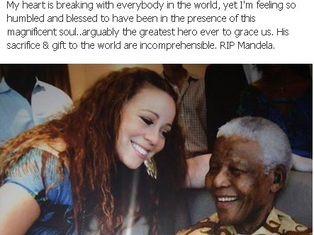 Giới trẻ thương tiếc huyền thoại Nelson Mandela Giới trẻ thương tiếc huyền thoại Nelson Mandela
