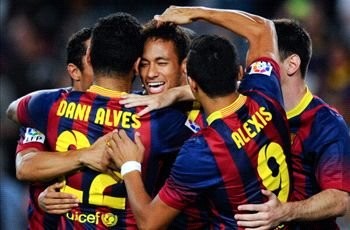 Neymar phấn khích với lần đầu lập công tại La Liga Neymar phấn khích với lần đầu lập công tại La Liga
