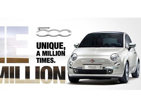 Chiếc Fiat 500 thứ 1 triệu xuất xưởng Chiếc Fiat 500 thứ 1 triệu xuất xưởng