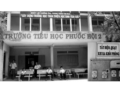 Tiết kiệm điện đi vào nghị quyết và bài giảng Tiết kiệm điện đi vào nghị quyết và bài giảng